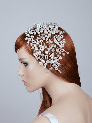 Bridal headpiece Nataly
